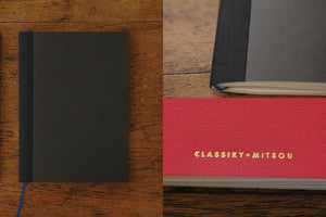 Classiky Thread Stitching Notebook Plain (2 colours) A5