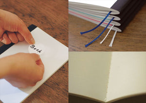 Classiky Thread Stitching Notebook Plain (2 colours) A5