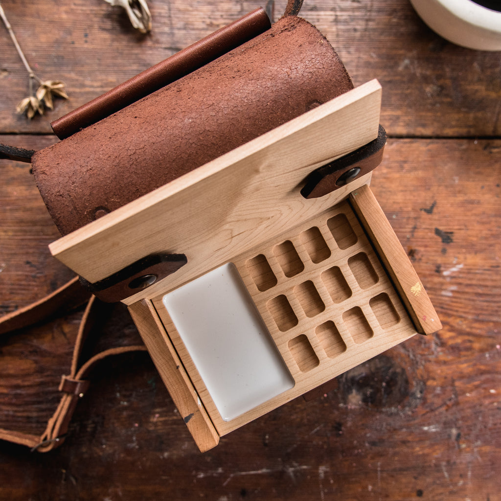 Peg & Awl The Scout Plein Air Box (Maple or Walnut)
