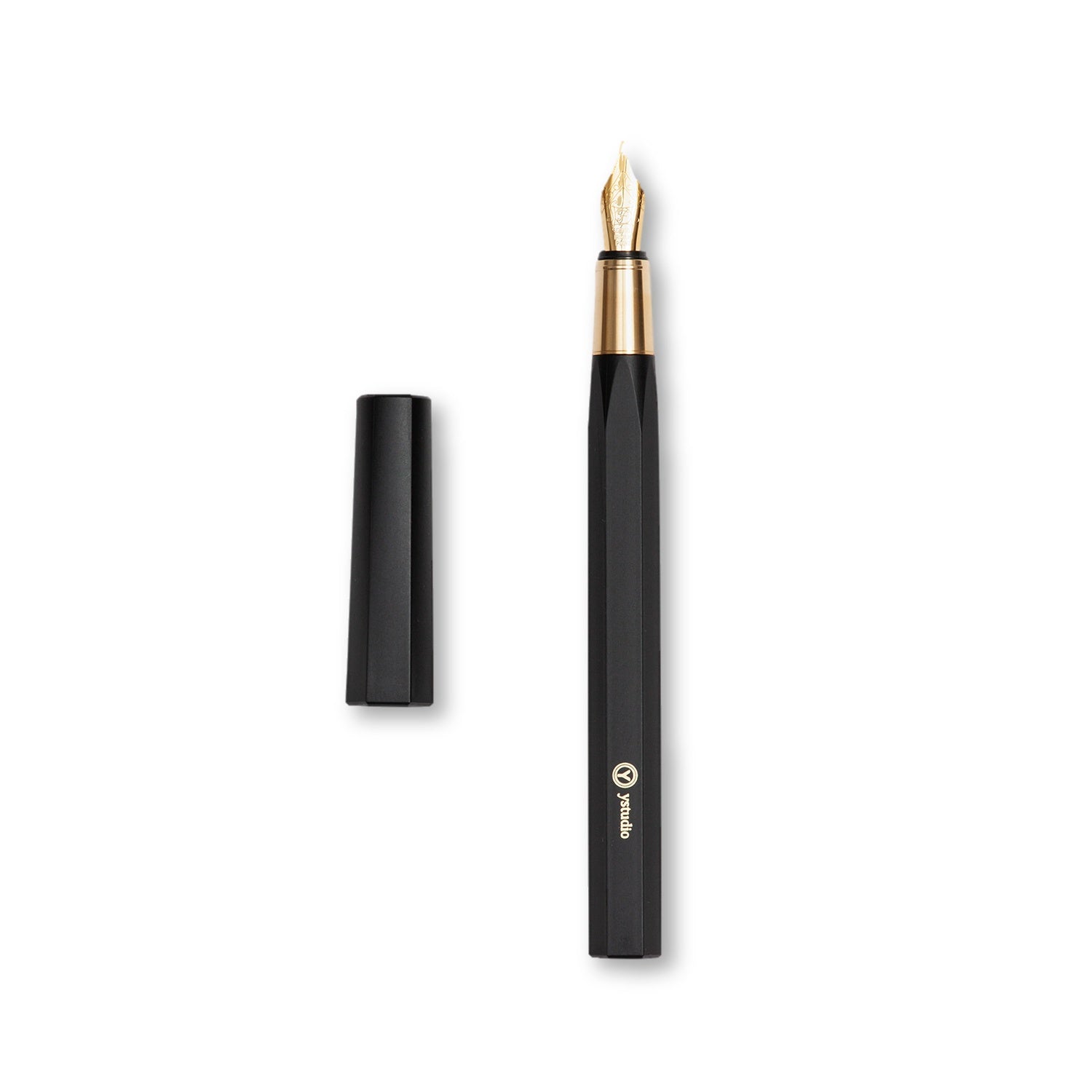 Ystudio Resin Series Fountain Pen (Black) - NOMADO Store 