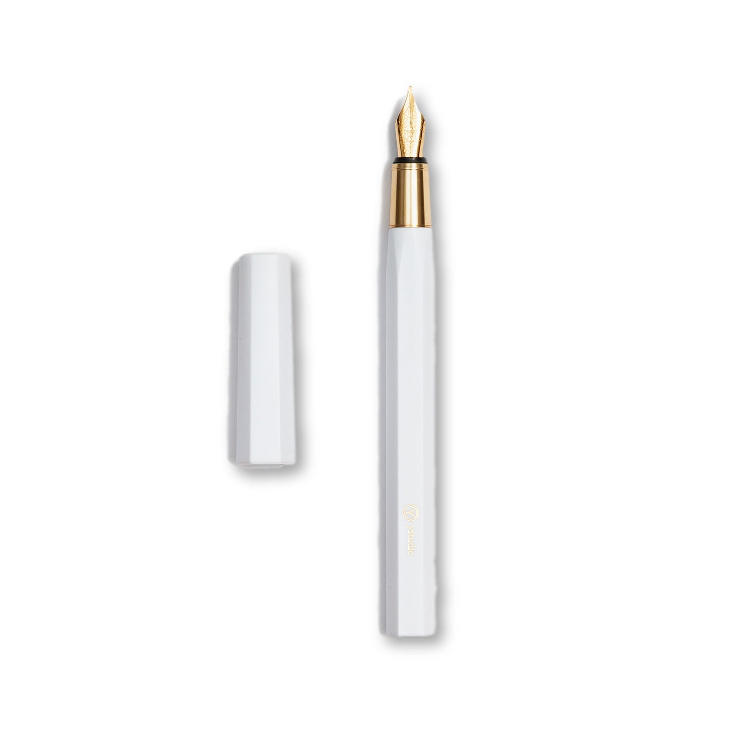Ystudio Resin Series Fountain Pen (White) - NOMADO Store 