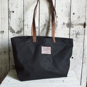 Peg and Awl The Seaside Tote - Brown / Emerson Quote - NOMADO Store 