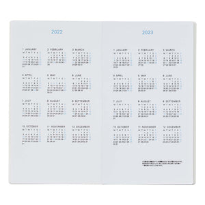 Kokuyo Trystrams Planner 2022 Monthly Vertical Soft Cover (2 colours)