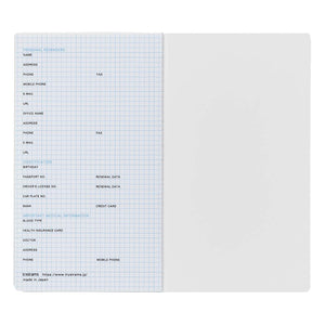 Kokuyo Trystrams Planner 2022 Monthly Vertical Soft Cover (2 colours)