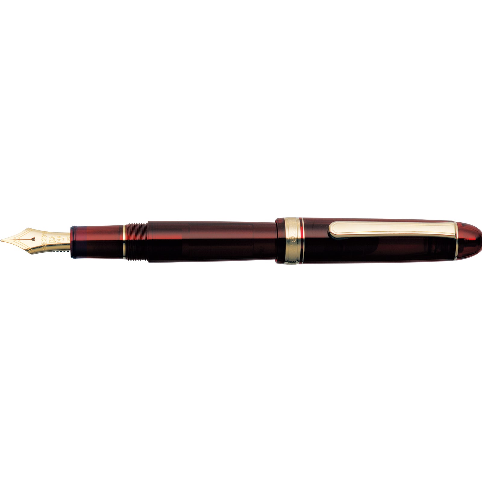 Platinum #3776 Bourgogne Fountain Pen - NOMADO Store 