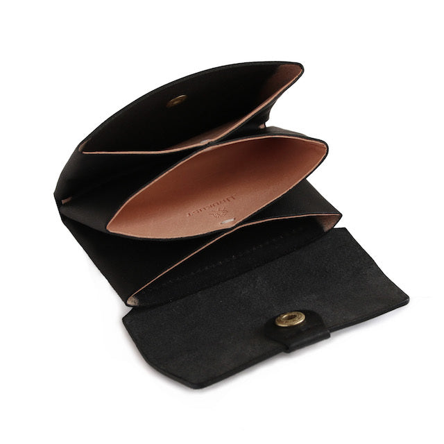 .Urukust Compact Wallet (Black) - NOMADO Store 