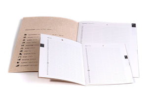Roterfaden Smaller A6 Birthday Calendar (10x14cm) - NOMADO Store 