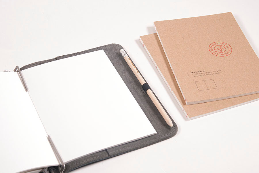 Roterfaden Smaller A5 Sketchbook (14x20cm) - NOMADO Store 