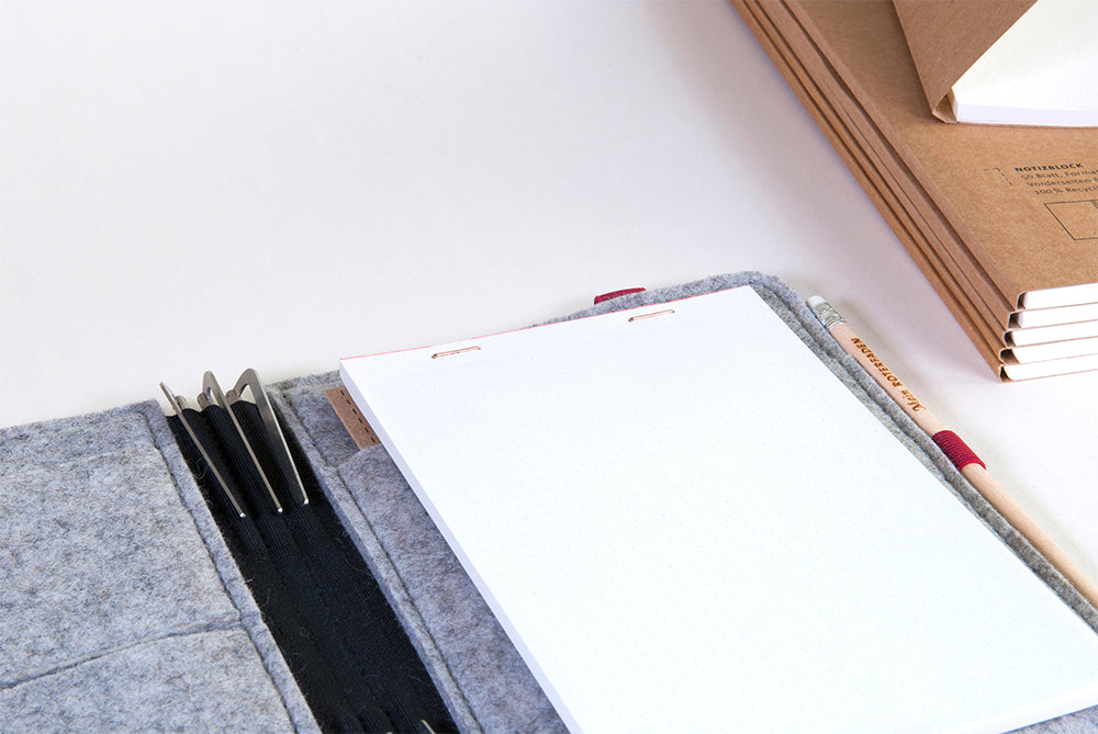 Roterfaden Smaller A5 Notepad (14x20cm) - NOMADO Store 