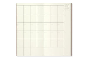 Midori Traveler's Notebook - 017. Free Diary (Monthly) - NOMADO Store 