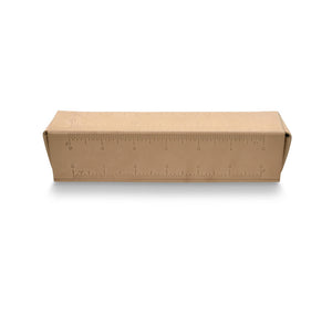 i ro se Triangular Scale leather pen case (Nude/natural leather) - NOMADO Store 