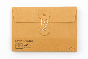 Midori Traveler's Notebook - Kraft Envelope M (2 colours) - NOMADO Store 