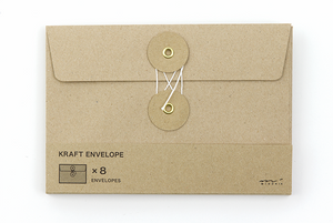Midori Traveler's Notebook - Kraft Envelope M (2 colours) - NOMADO Store 