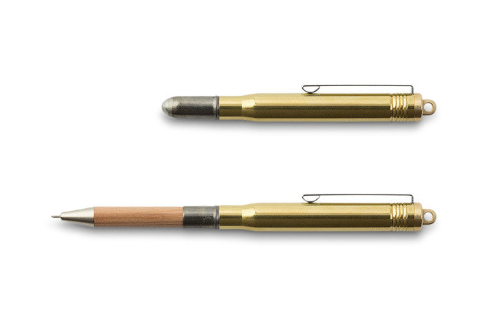 Midori Traveler's Company BRASS - Ballpoint Pen Solid Brass - NOMADO Store 