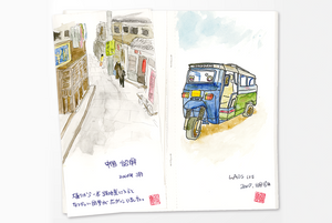 Midori Traveler's Notebook - 012 Sketch Paper Notebook - NOMADO Store 