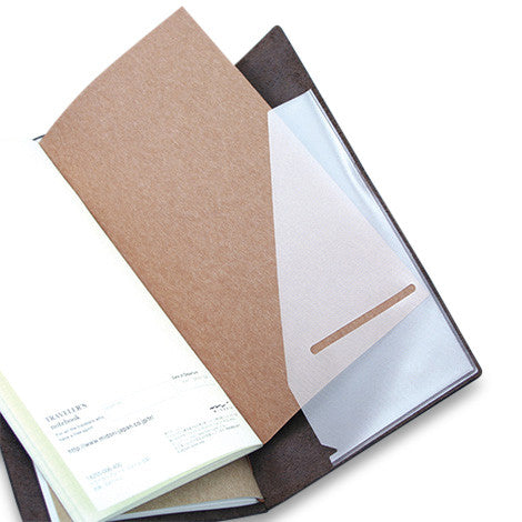 Midori Traveler's Notebook - 006. Pocket Sticker <Large> - NOMADO Store 