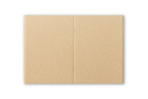 Midori Traveler's Notebook Passport size - 009. Kraft Paper Refill - NOMADO Store 