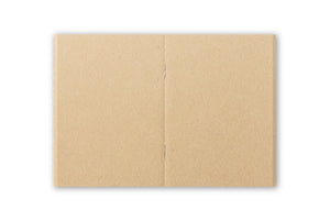 Midori Traveler's Notebook Passport size - 009. Kraft Paper Refill - NOMADO Store 