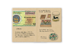 Midori Traveler's Notebook Passport size - 009. Kraft Paper Refill - NOMADO Store 