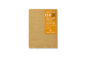 Midori Traveler's Notebook - 010. Kraft File Passport format - NOMADO Store 
