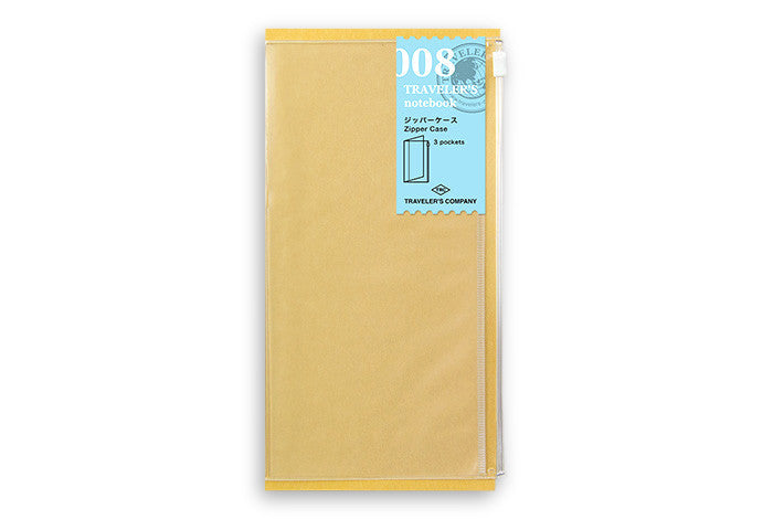 Midori Traveler's Notebook - 008. Zipper File - NOMADO Store 