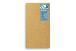 Midori Traveler's Notebook - 020. Kraft File - NOMADO Store 