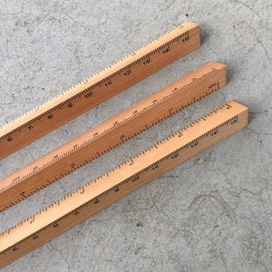 PRISMA Triangular Wooden Ruler - NOMADO Store 