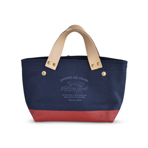 The Superior Labor Engineer Bag Petite Navy/Red Paint - NOMADO Store 