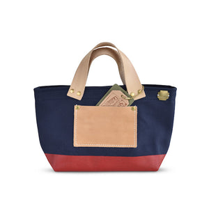The Superior Labor Engineer Bag Petite Navy/Red Paint - NOMADO Store 