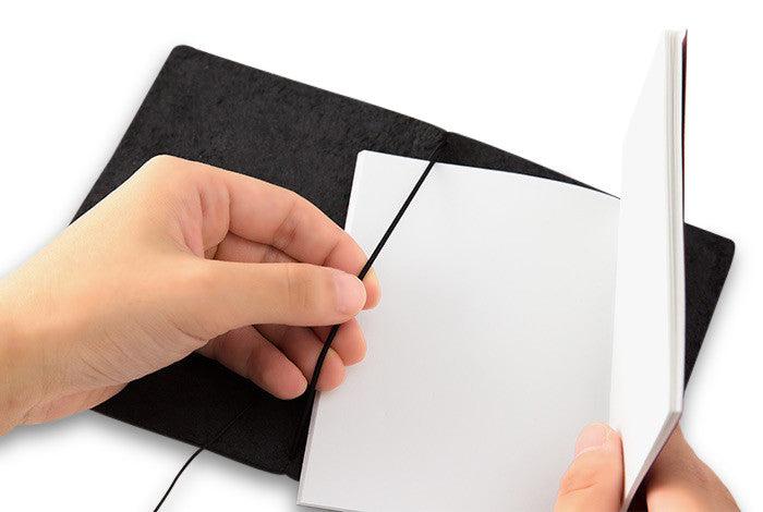 Midori Traveler's Notebook Passport size - Starter kit Black - NOMADO Store 