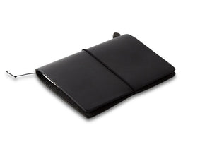 Midori Traveler's Notebook Passport size - Starter kit Black - NOMADO Store 