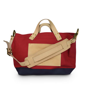 Superior Labor engineer shoulder bag S red body navy paint - NOMADO Store 