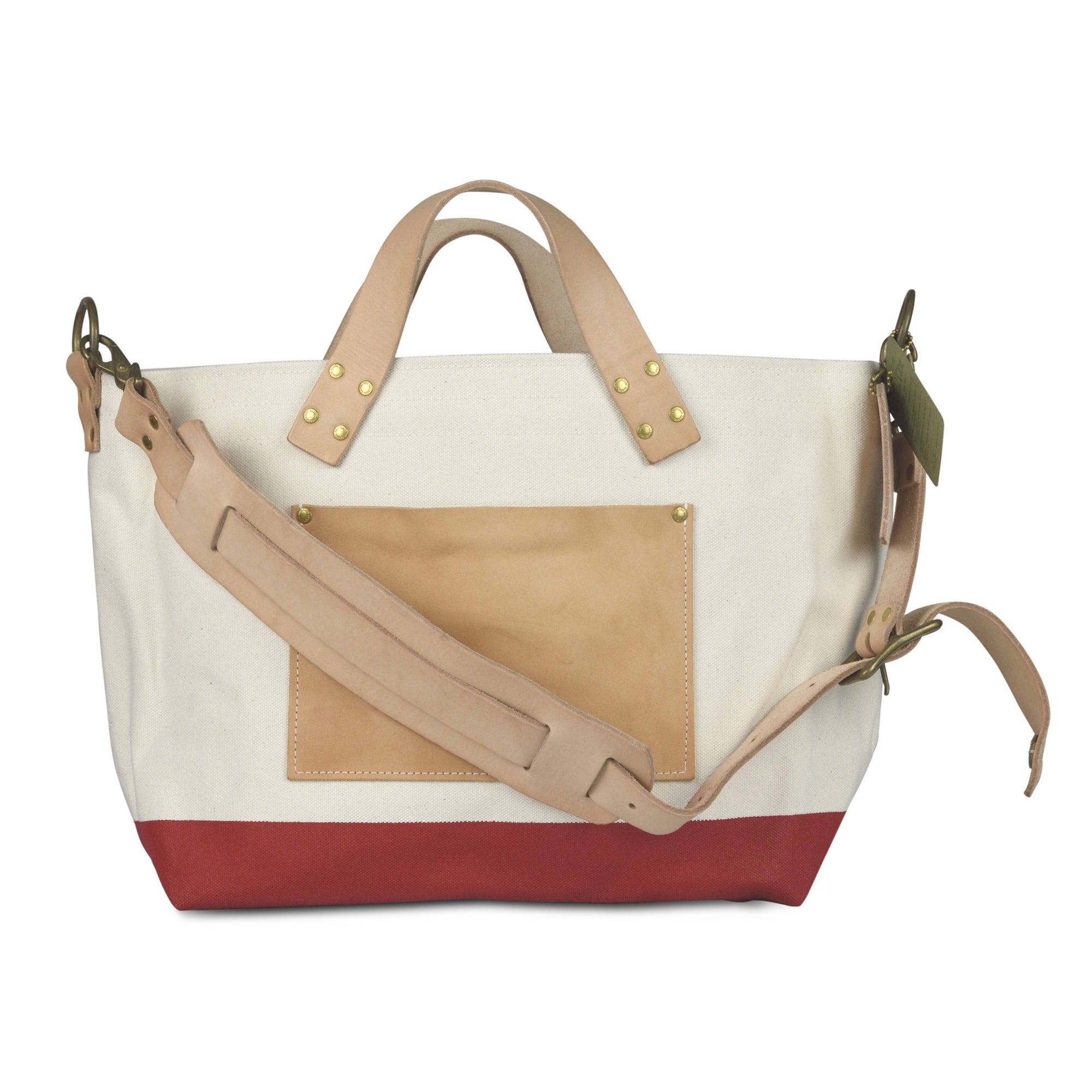 The Superior Labor engineer shoulder bag S natural body red paint PRE-ORDER - NOMADO Store 