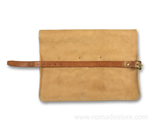 The Superior Labor Leather Roll Pen Case - Natural – Yoseka Stationery