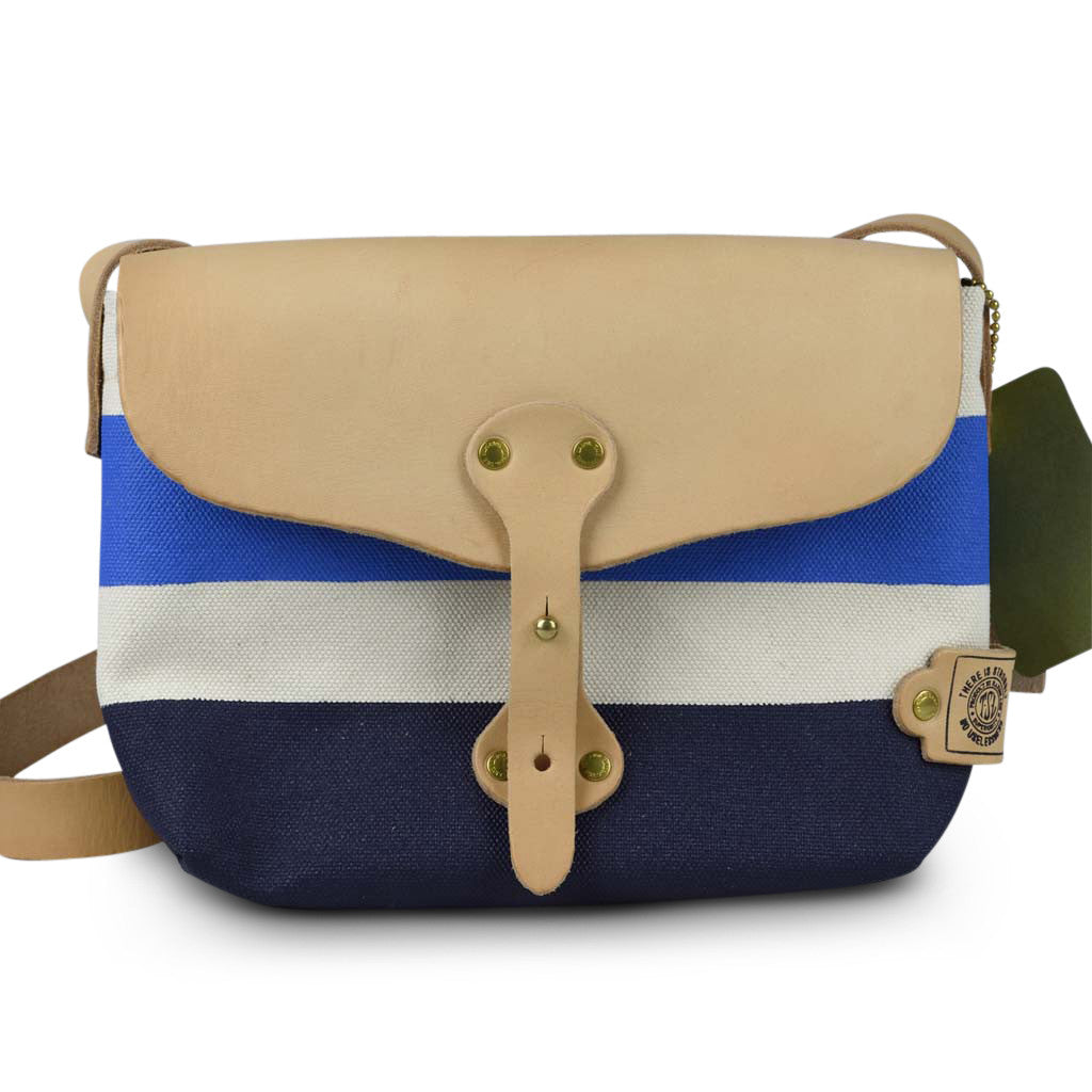 The Superior Labor Paint small Shoulder bag sky+navy - NOMADO Store 